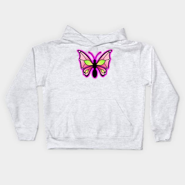 Nature Butterfly Kids Hoodie by CoreyUnlimited